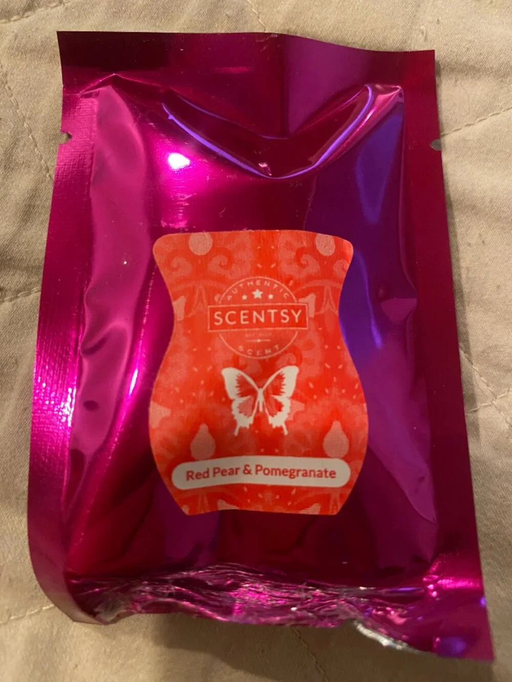 Scentsy Red Pear & Pomegranate Sample Pack-NEW-Unopened!